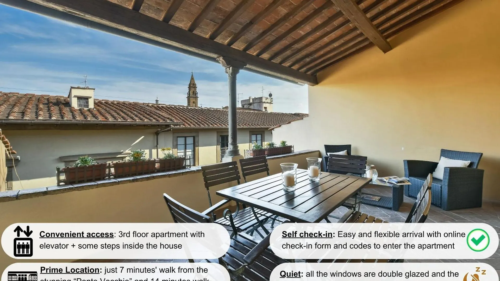 Buonarroti Big Apartment With Terrace In Oltrarno contacts